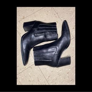 Zara leather boots 39